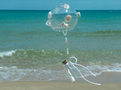 海洋 海风 风铃 海滩