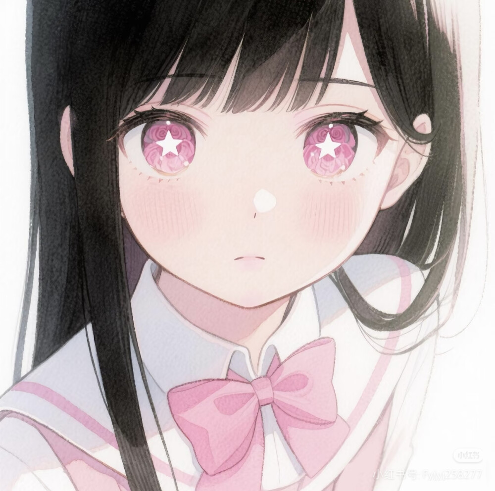 粉色可爱女头，02女头，来自网络侵删