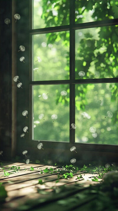 初夏的窗口