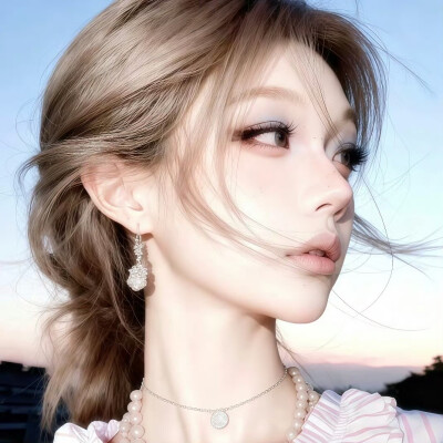 女生头像背景图搭配