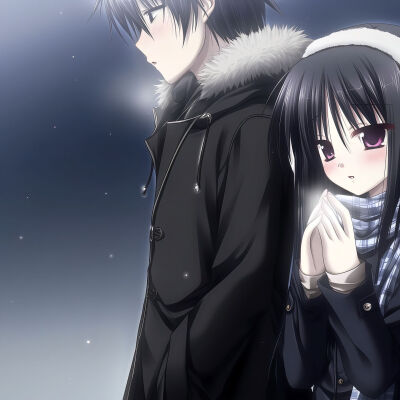 动漫情侣头像 dy：noki