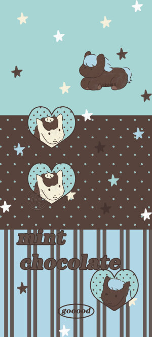 甜甜的小马手机壁纸