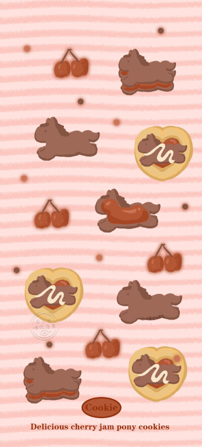 甜甜的小马手机壁纸