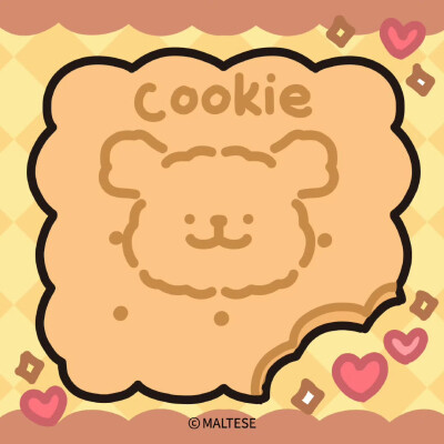 咬一口小狗饼干