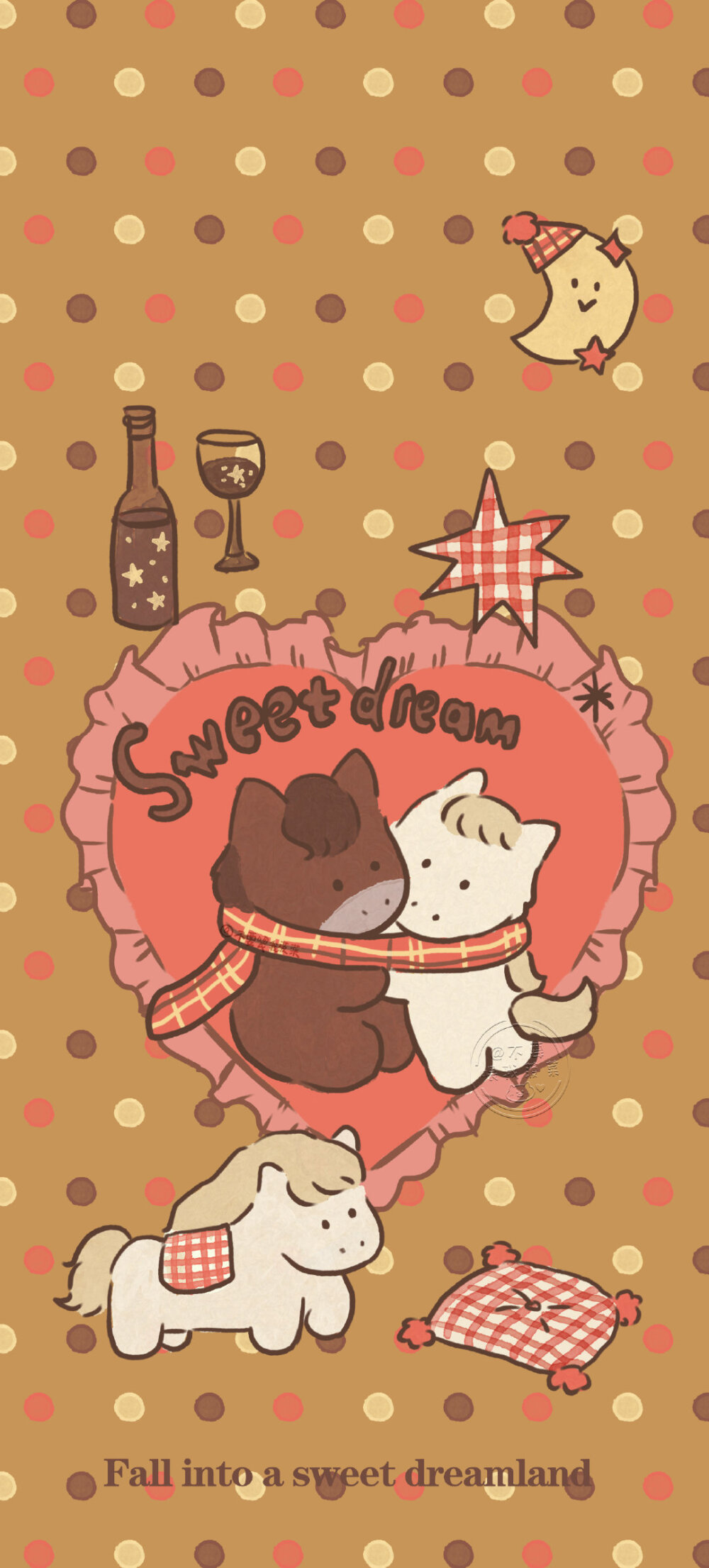 甜甜的小马手机壁纸