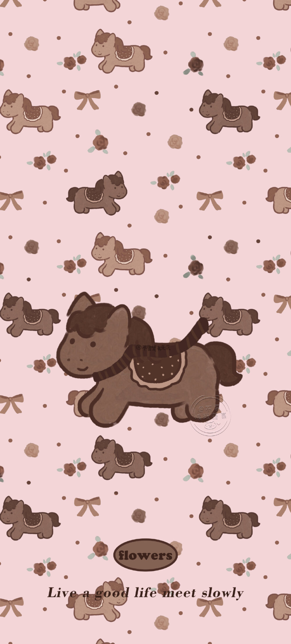 甜甜的小马手机壁纸