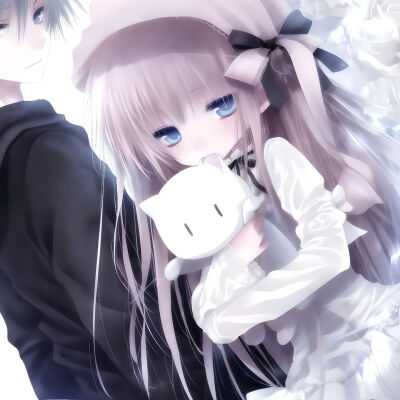 动漫情侣头像ai