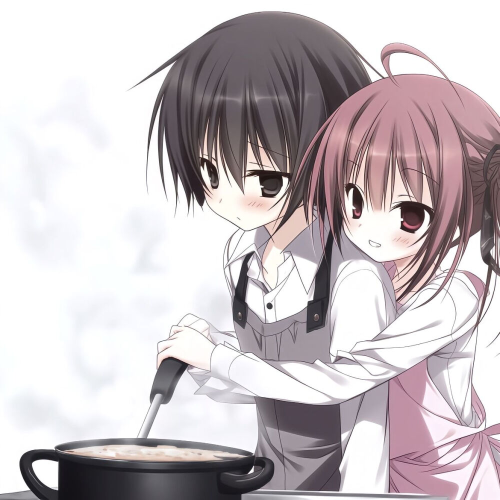 动漫情侣头像ai