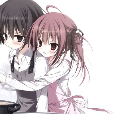 动漫情侣头像ai