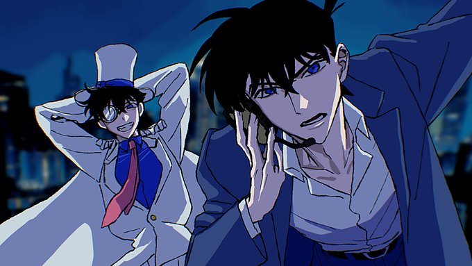 名侦探柯南：“双胞胎兄弟”
堂兄弟与亲兄弟组（画师 71tk2r） ​​​