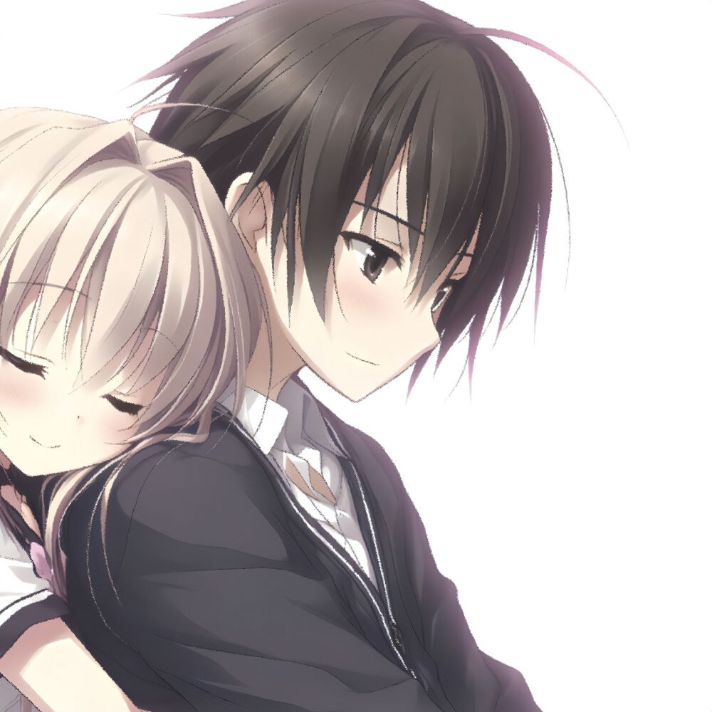 动漫情侣头像ai