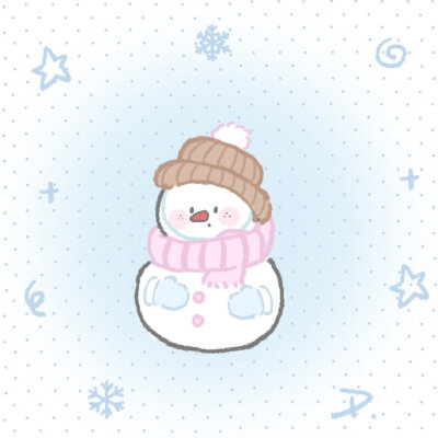 冬天小头像来啦！