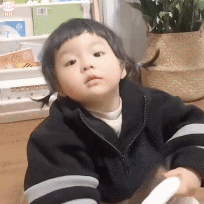 萌娃丸子妹表情包动图
可爱的表情包