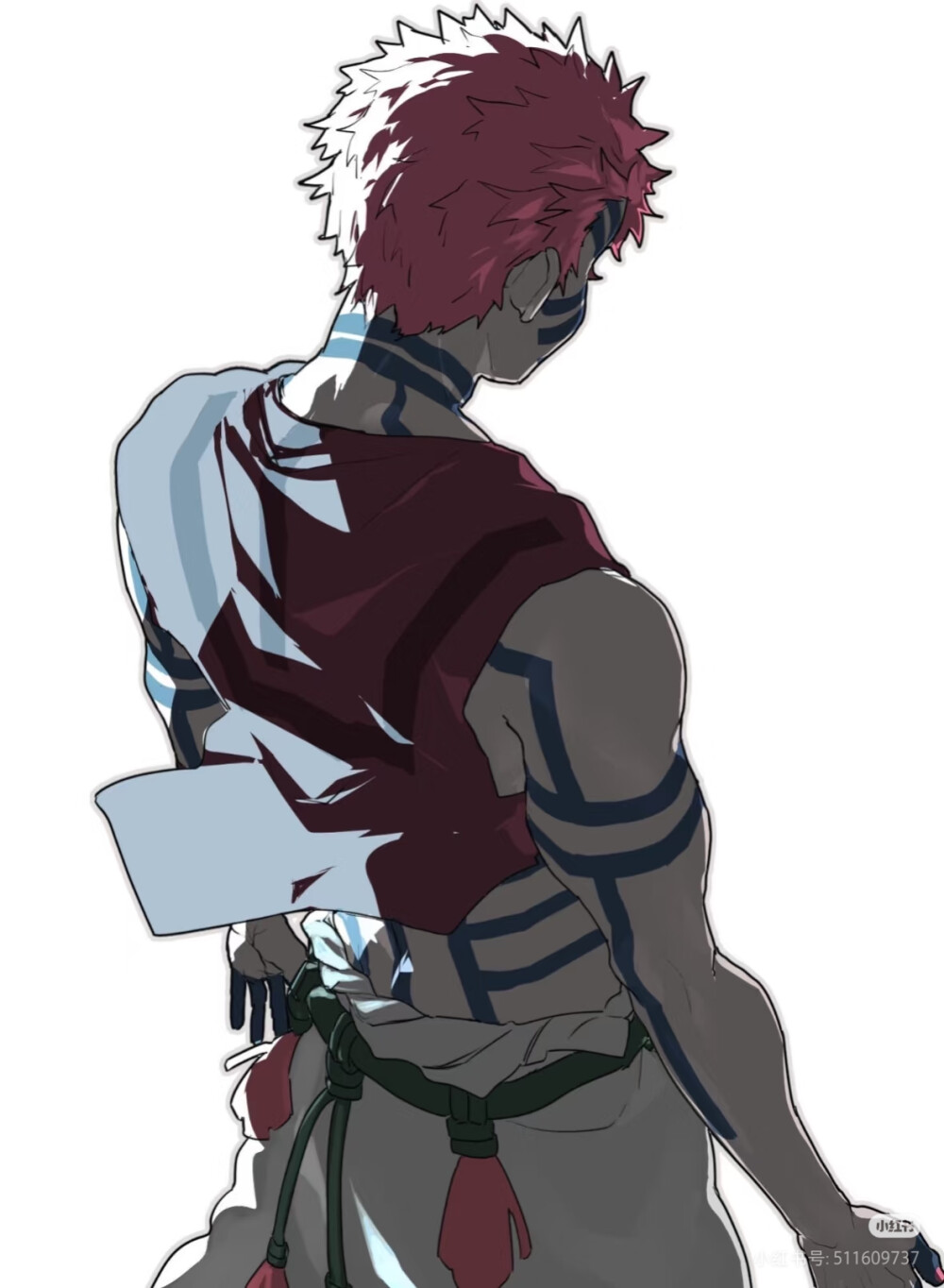 鬼灭之刃 猗窝座
画师未知