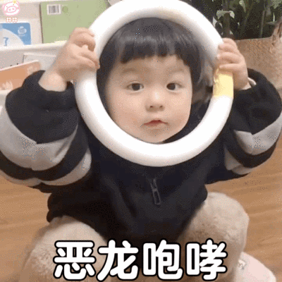 萌娃丸子妹表情包动图
可爱的表情包
