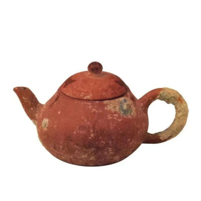 清乾隆 外销梨形小壶 南京开往欧洲的沉船打捞