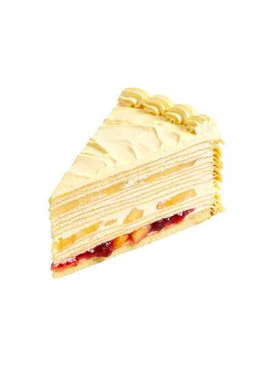 千层蛋糕白底头像