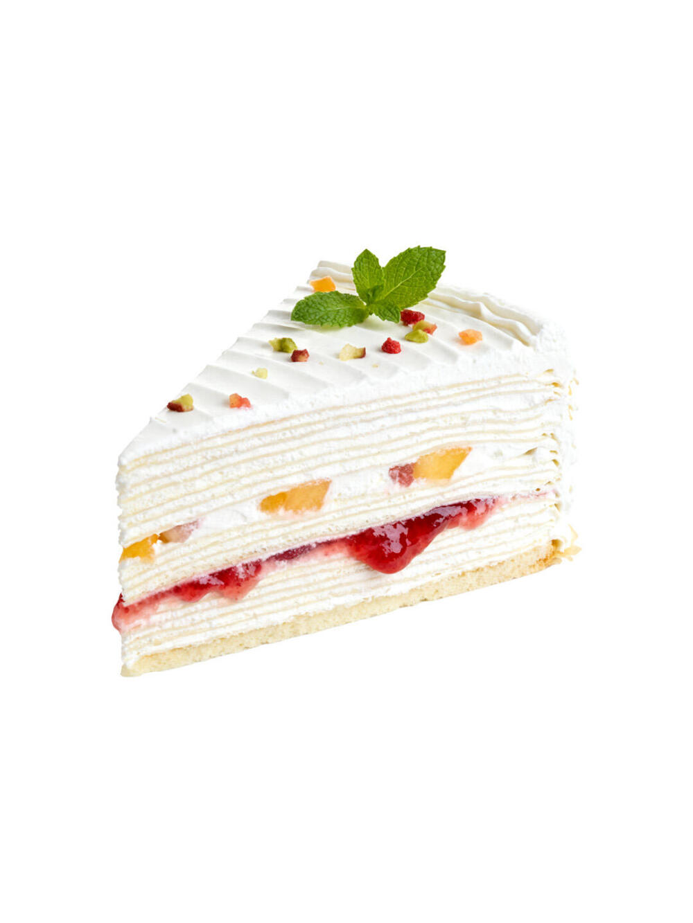 千层蛋糕白底头像