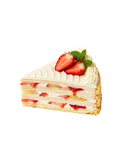 千层蛋糕白底头像