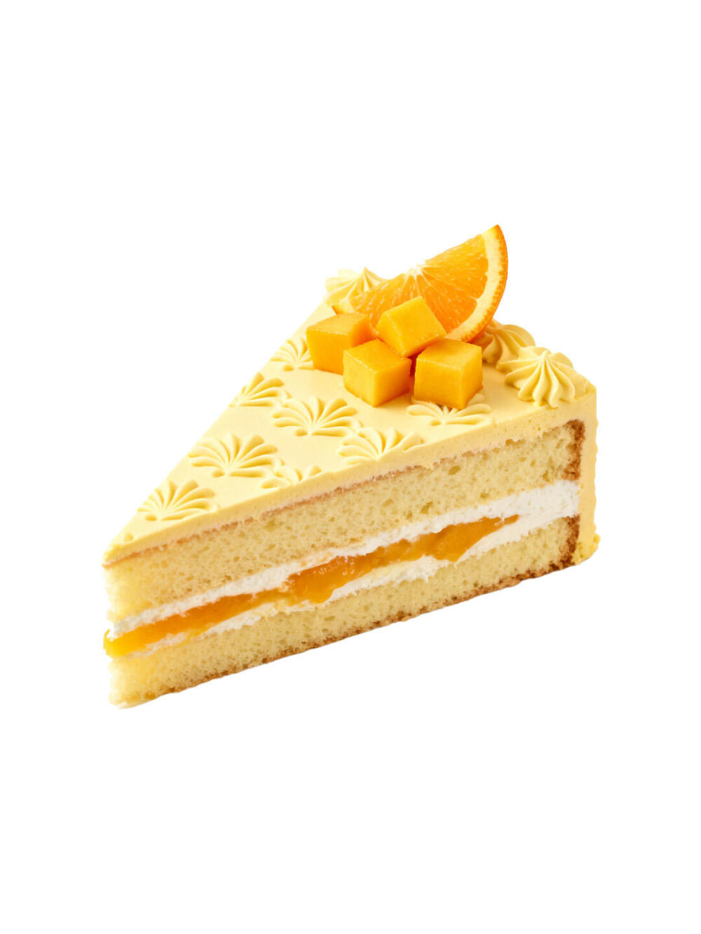 千层蛋糕白底头像