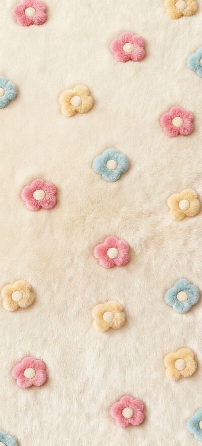 毛绒毯的冬日手机壁纸