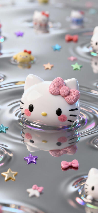 HelloKitty 3d锁屏壁纸