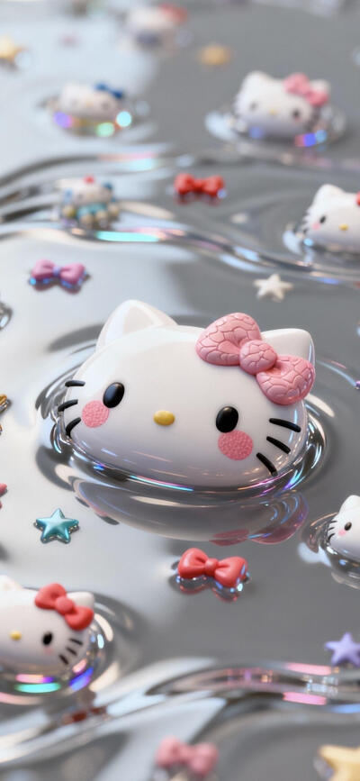 HelloKitty 3d锁屏壁纸