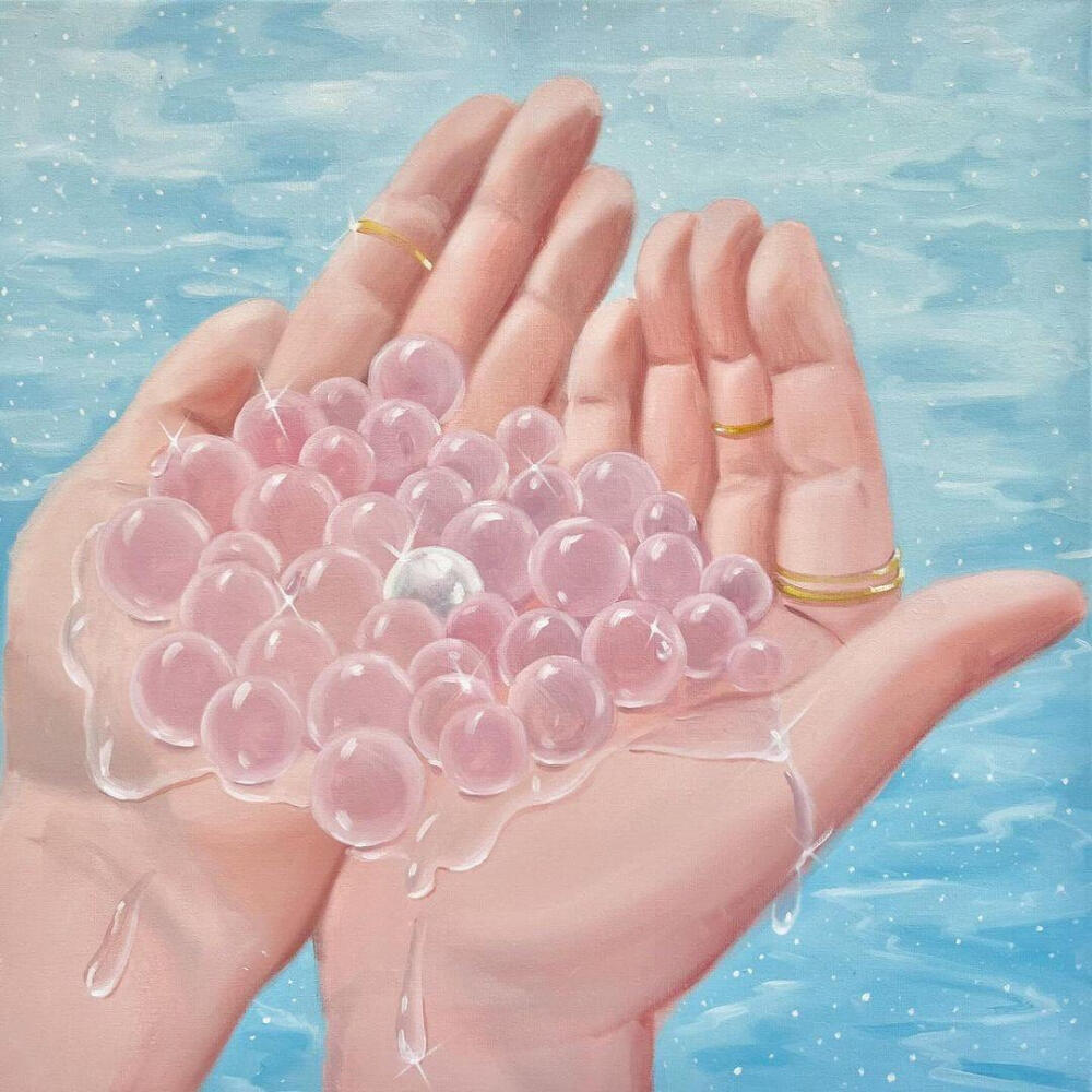 少女心超现实主义插画
插画师 Monika Marchewka