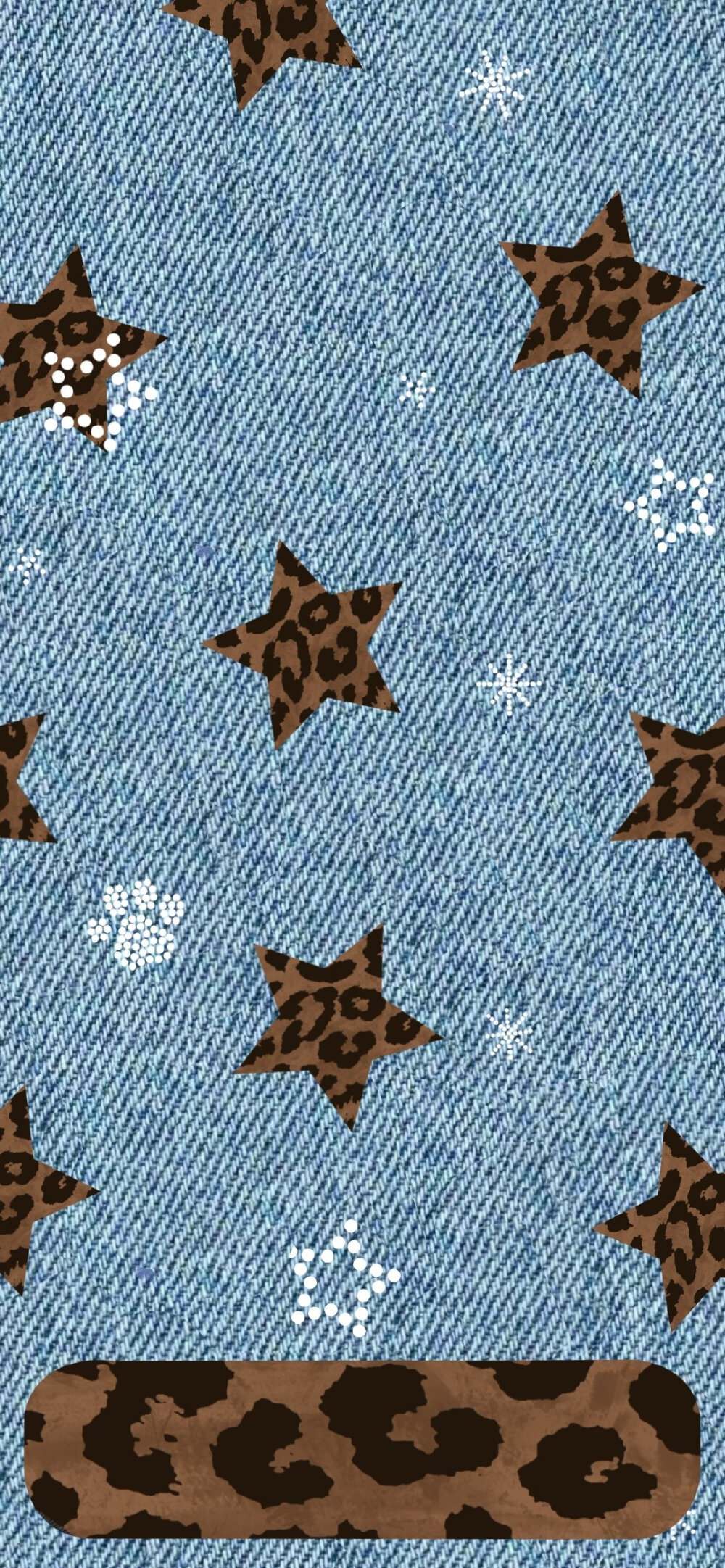 复古牛仔系列配套壁纸