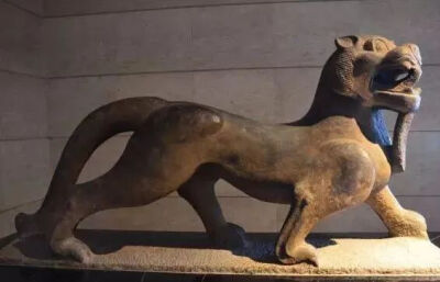 ▲ 东汉 石狮 陕西碑林博物馆藏