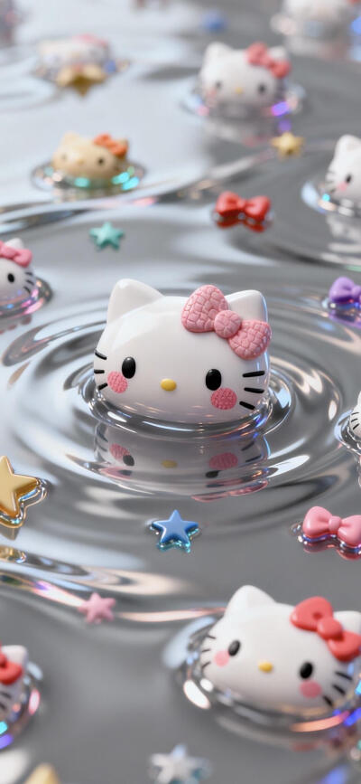 HelloKitty 3d锁屏壁纸