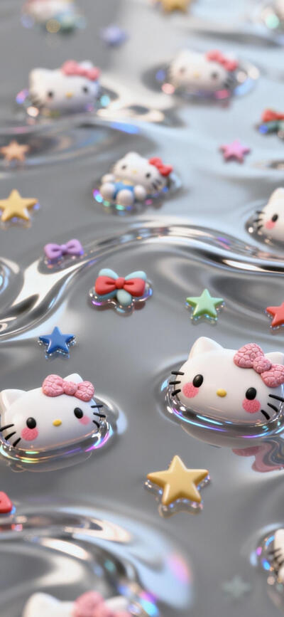 HelloKitty 3d锁屏壁纸
