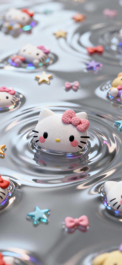 HelloKitty 3d锁屏壁纸