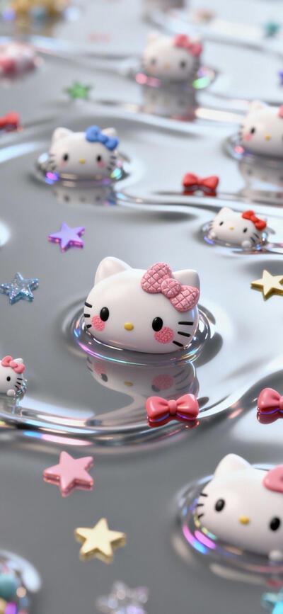 HelloKitty 3d锁屏壁纸