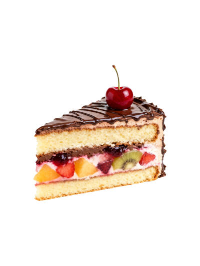 千层蛋糕白底头像