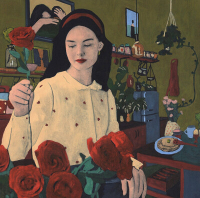 艺术感｜Nickie Zimov
可做头像