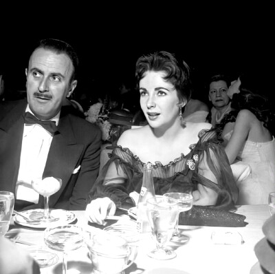 Elizabeth Taylor attending the premiere of “Hit the Deck” at the Cocoanut Grove, c. 1955 ​​​