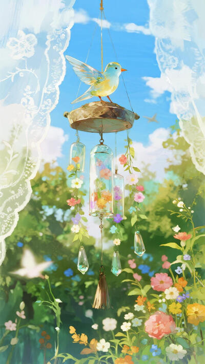 小鸟风铃