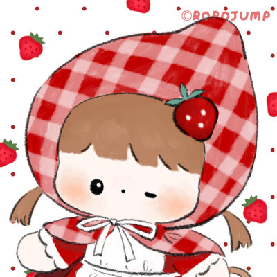 叮！你的甜蜜已送达，请签收这份来自草莓小红帽的红色问候