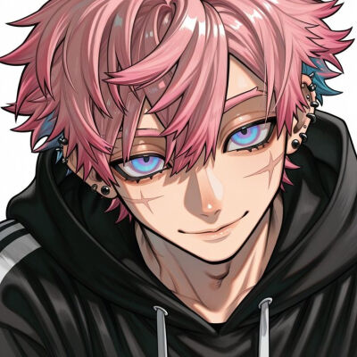 来源：pin
编辑：ai
动漫男头Δ