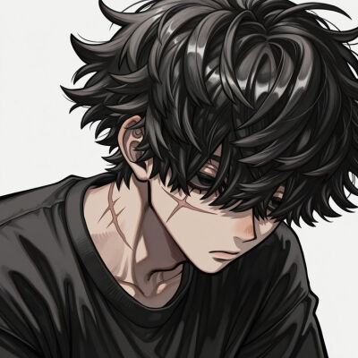 来源：pin
编辑：ai
动漫男头Δ