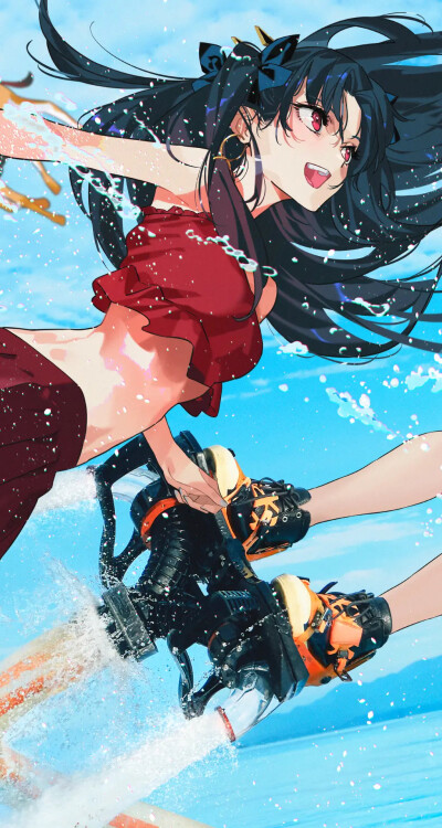 FGO 十周年纪念企划「OVER THE SAME SKY」报纸插图（11月23日）