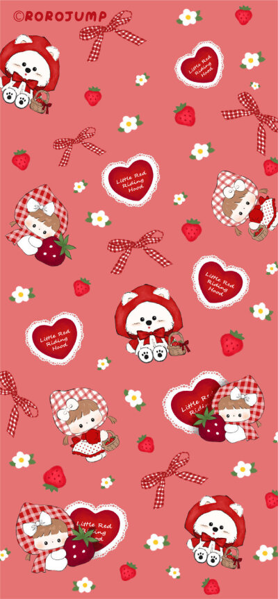 叮！你的甜蜜已送达，请签收这份来自草莓小红帽的红色问候