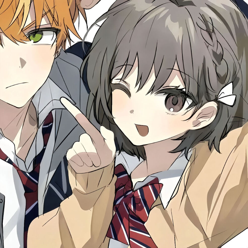 情侣头像·图源微博