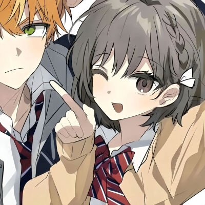 情侣头像·图源微博