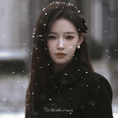 谨以初雪共白头