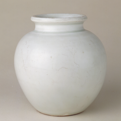 唐 邢窑白釉罐故宫博物院藏