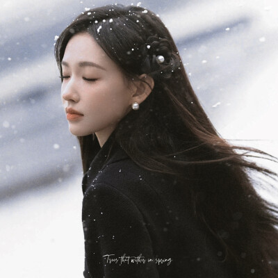 谨以初雪共白头