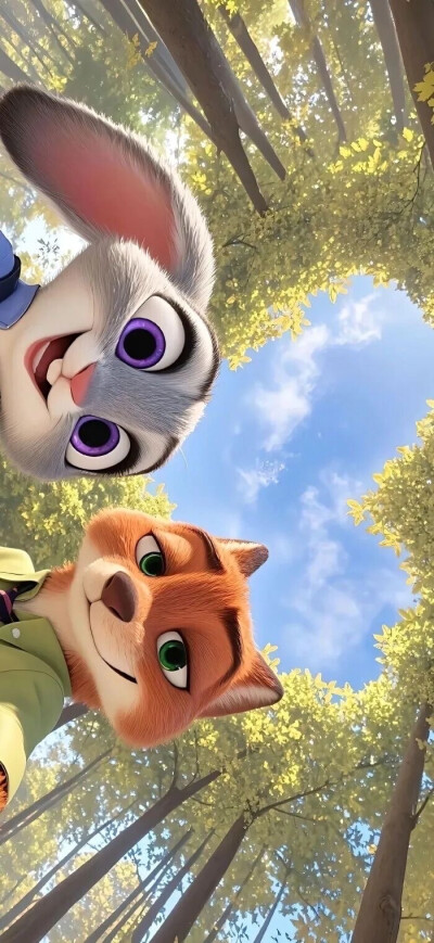 疯狂动物城 朱迪 尼克 zootopia 疯狂动物城2