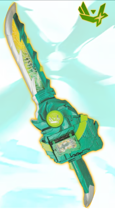 风双剑翠风，假面骑士剑斩。《假面骑士圣刃》系列。(侵权删)